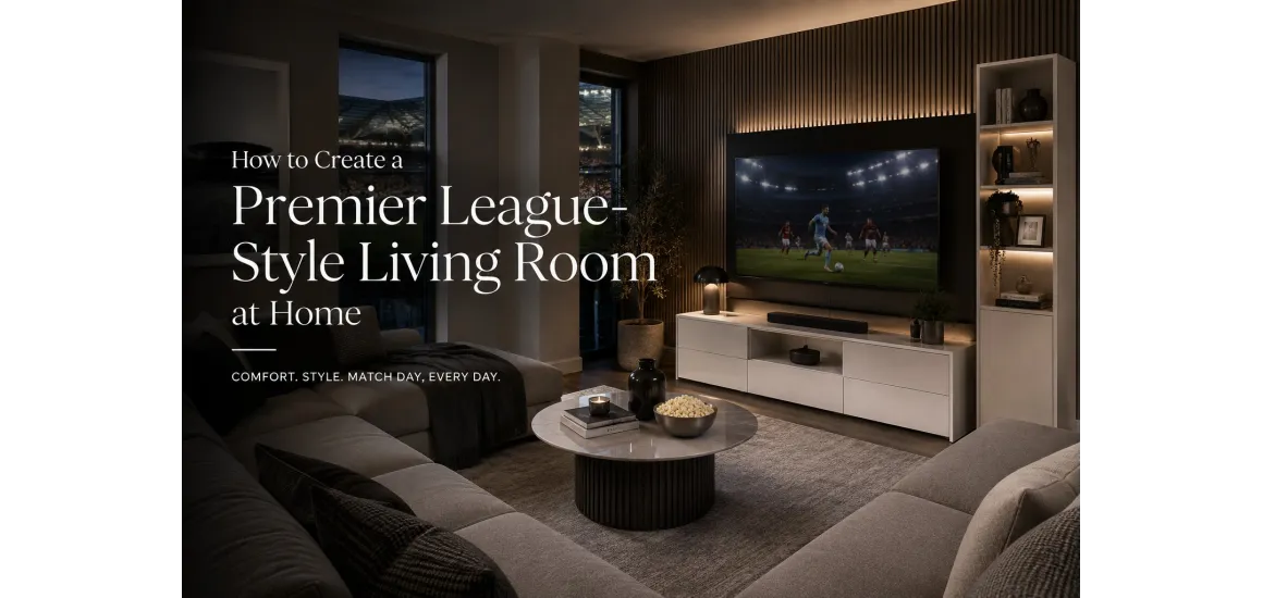 How to Create a Premier League-Style Living Room at Home